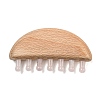 Natural Mixed Stone Scalp Massager AJEW-G058-01-2