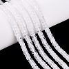 Natural Quartz Crystal Beads Strands LS-G-Q606-46A-18-1