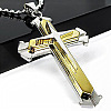 Cross Alloy Pendant Necklaces for Men FS-WG5CDA8-04-1