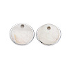 Natural Freshwater Shell Charms SHEL-T018-31B-2