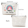 Polycotton Custom Canvas Stroage Bags ABAG-WH0029-054-2