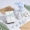 Cotton Stripe Pattern Ribbon OCOR-WH0078-550C-4