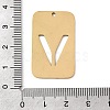304 Stainless Steel Pendants STAS-D200-01V-G-3