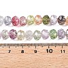 Transparent Glass Beads Strands GLAA-T023-8mm-A15-4