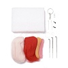 DIY Constellation Doll Keychain Needle Felting  Kit DIY-D068-01P-07-2
