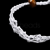 4Pcs Nylon Braided Bracelet BJEW-SZ0002-49C-2