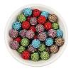 Pave Disco Ball Beads RB-Q195-14mm-M-5