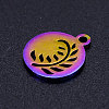 Ion Plating(IP) 201 Stainless Steel Charms STAS-Q201-JN197-2