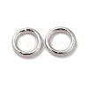 Brass Soldered Closed Jump Rings KK-G465-26P-1