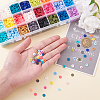 Handmade Polymer Clay Beads CLAY-PH0001-13-6mm-7