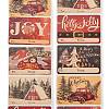 Christmas Theme Cartoon Paper Stickers STIC-P013-06A-2