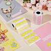 2 Rolls 2 Colors Self-Adhesive Label Pasters STIC-GF0001-06-5