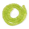 Dyed Natural White Jade Beads Strands X-G-T139-59A-12-2