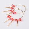 316L Surgical Stainless Steel Hoop Earring EJEW-JE03678-3