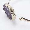 Brass Cuff Bangles BJEW-E316-02-3