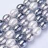 Shell Pearl Beads Strands BSHE-P030-03C-2