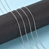 Tarnish Resistant 304 Stainless Steel Cable Chains CHS-R003-0.4mm-2