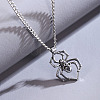 Halloween Skull Spider 201 Stainless Steel Pendant WGFDFDE-01-1
