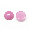 Natural White Jade Cabochons G-R416-10mm-04-2