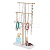 3-Tier Iron T-Bar Jewelry Display Risers ODIS-C008-02G-1