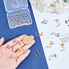 20Pcs 2 Colors 316 Surgical Stainless Steel Clip-on Earring Findings STAS-UN0063-72-4