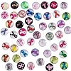 Flatback Glass Cabochons for DIY Projects GGLA-PH0005-12mm-06B-1