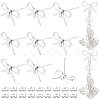 14Pcs Brass Stud Earring Findings KK-BBC0028-66S-1