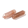 Natural Strawberry Quartz Pointed Pendants G-D460-01K-3