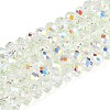 Transparent Glass Beads Strands EGLA-N016-4mm-06-1