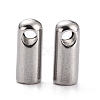 Tarnish Resistant 304 Stainless Steel Cord Ends STAS-H153-03E-P-2