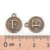 Alloy Pendant Cabochon Settings PALLOY-N156-01F-AB-2