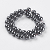 Non-Magnetic Synthetic Hematite Beads G-H1069-1-2