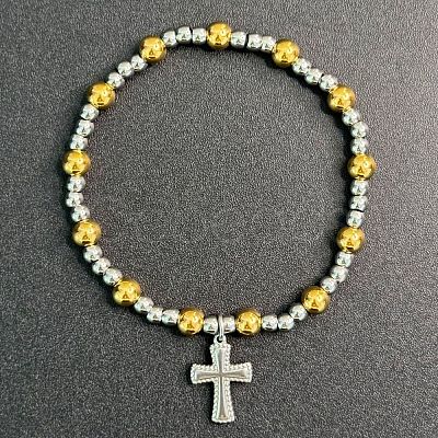 304 Stainless Steel
Enamel Charm Bracelets FS-WGA0F88-06-1