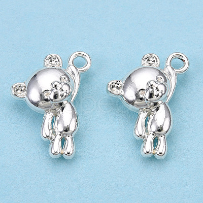 Rack Plating Alloy Charms PALLOY-WH0103-01S-1