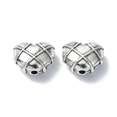 Tibetan Style Alloy Beads TIBEB-F065-08AS-14-1