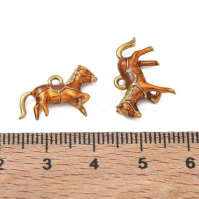 304 Stainless Steel Enamel Pendants SA-CBA0550-36G-04-1