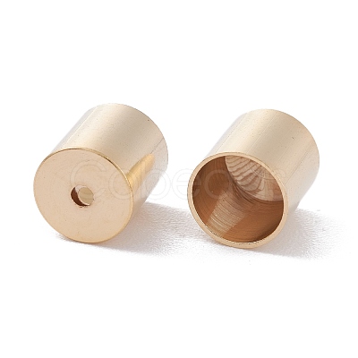 Brass Cord Ends KK-D002-02A-G-1