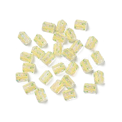 Transparent Glass Beads GLAA-C026-02E-1