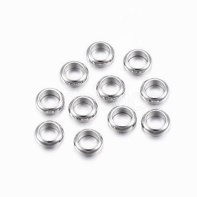 Tarnish Resistant 304 Stainless Steel Spacer Beads STAS-H376-53-1