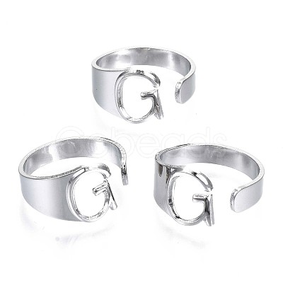 Alloy Cuff Finger Rings RJEW-S038-195G-P-NR-1