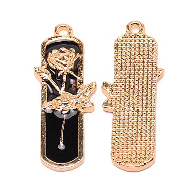 Alloy Enamel Pendants ENAM-TAC0002-28B-1