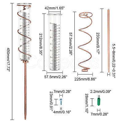 Empty Transparent Glass Test Tube TOOL-WH0146-05-1