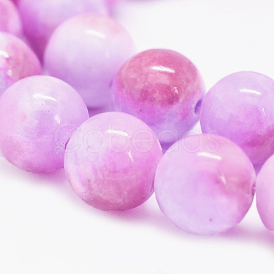 Natural Persian Jade Beads Strands X-G-D434-8mm-19-1