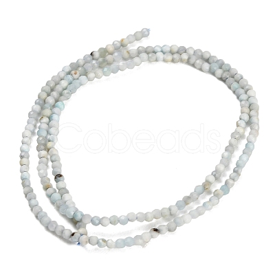 Natural Larimar Beads Strands GG-CBA767B-A03-1