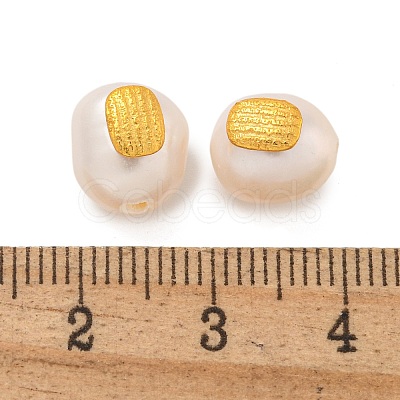 Oval Natural Freshwater Pearl Beads PEAR-K009-05G-1