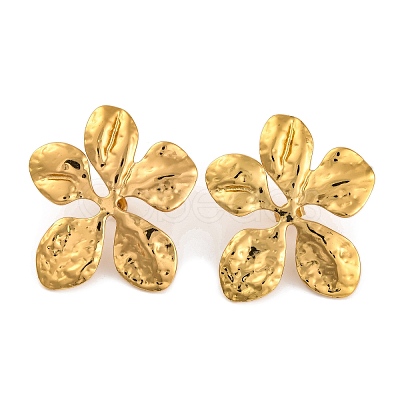 304 Stainless Steel Stud Earrings for Women LS-EJEW-Z057-02G-1