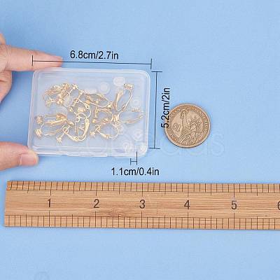 12Pcs 2 Style Clip-on Earring Findings DIY-SC0019-19-1