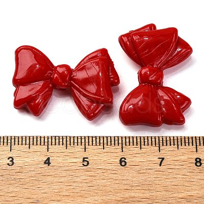 Baking Paint Opaque Acrylic Beads MACR-D024-02A-1