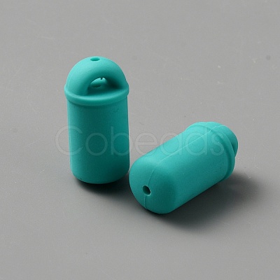 Bottle Food Grade Eco-Friendly Silicone Beads SIL-WH0006-20C-1