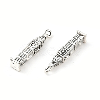 Tibetan Style Alloy Pendant TIBE-M001-03AS-1